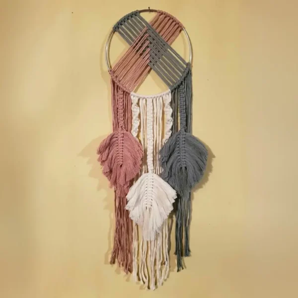 ATR-011-cover Atrapasueños Boho Multicolor 30x90cm