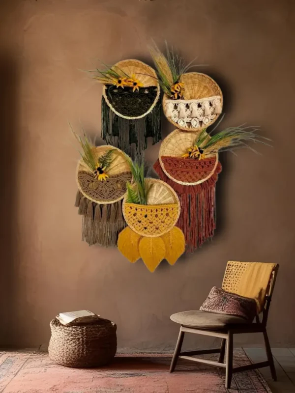 Atrapasueños estilo cestos 30x60cm