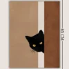 Cuadro "Gato curioso" 50x65 cm