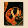 Cuadro "Hot & Smoky" 50x55cm