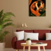 Cuadro "Hot & Smoky" 50x55cm