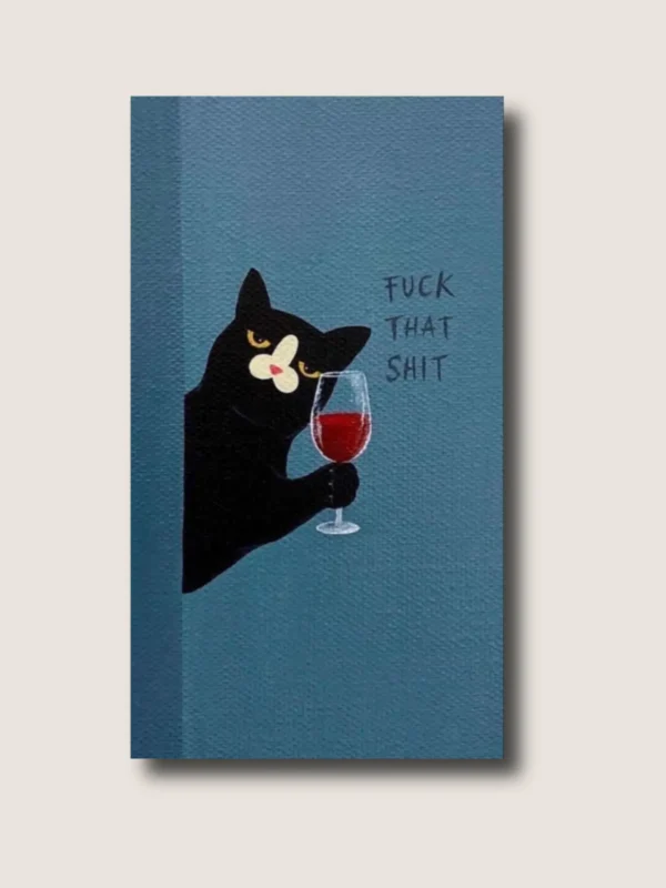 Cuadro "F*ck that Sh*t" 40x65 cm