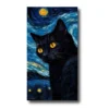 Cuadro "Meowcent van Gogh" 40x60 cm