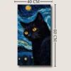 Cuadro "Meowcent van Gogh" 40x60 cm