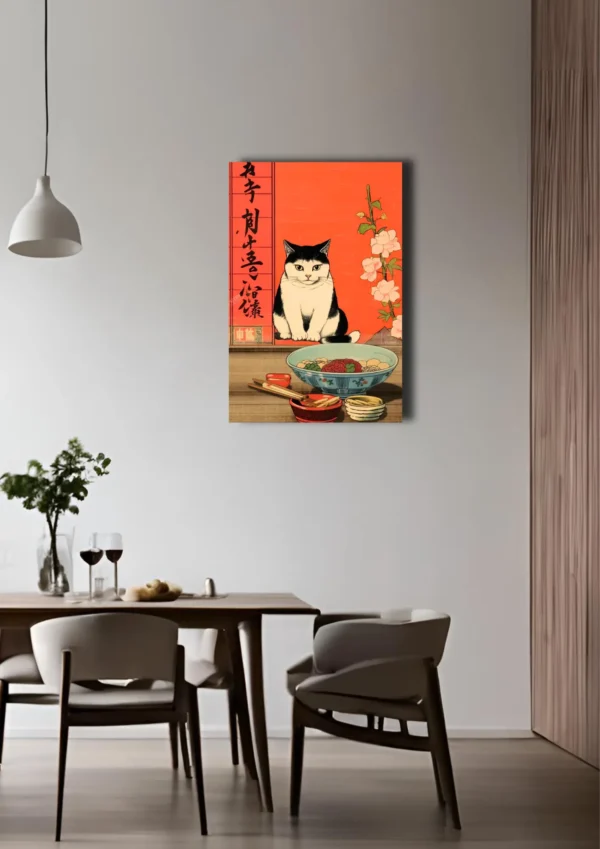 CUA-015 (2) Cuadro "Neko no Yume" 50x65cm