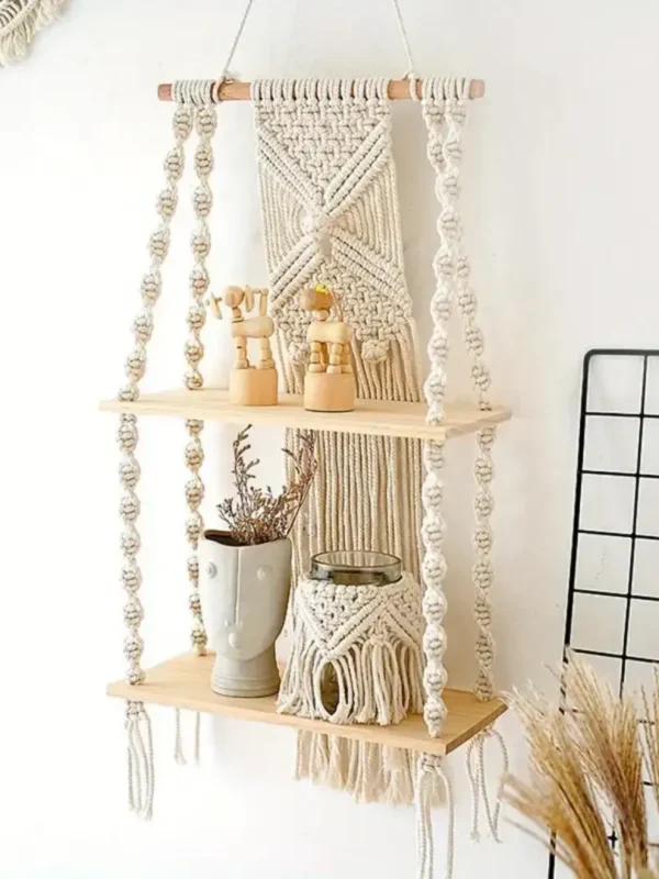 Estantería Macramé 32x70cm