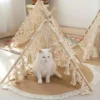 Teepee Cat Macramé 70x70cm