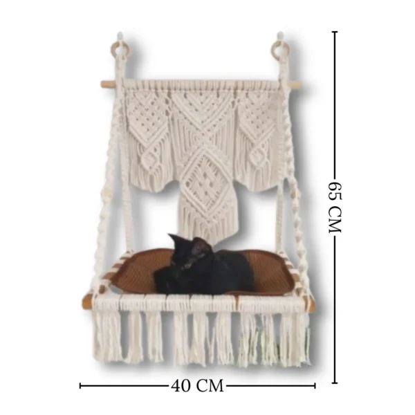 PET-006-final Bed Macramé Cat 40x65cm