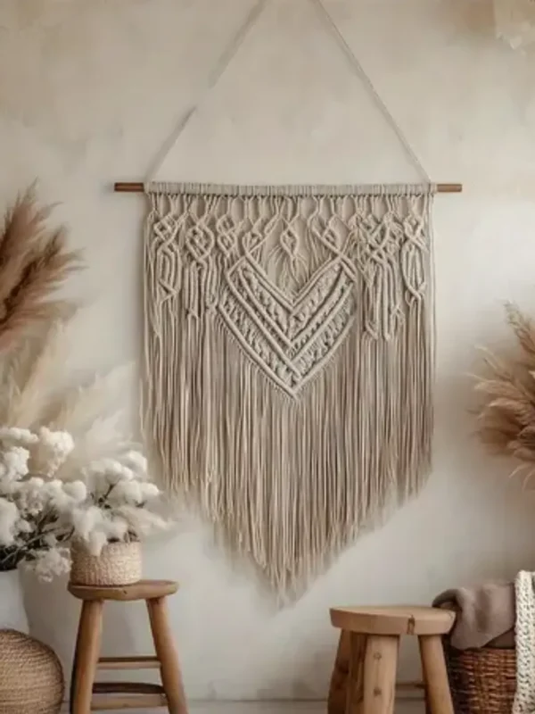 Tapiz Macramé Bohemio 80x100cm
