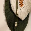 Mini Hojas Macramé Boho 20x40cm