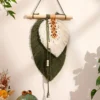 Mini Hojas Macramé Boho 20x40cm