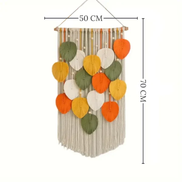 TAP-015-final Tapiz Happiness Macramé Multicolor 50x70cm