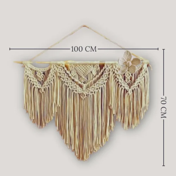 TAP-023-final Tapiz Macramé 3 cuerpos 100x70cm