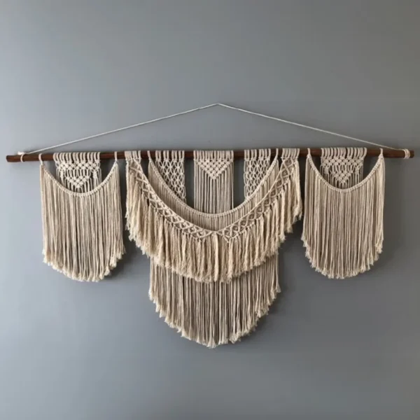 TAP-031-second Tapiz Macramé 4 cuerpos 120x70cm